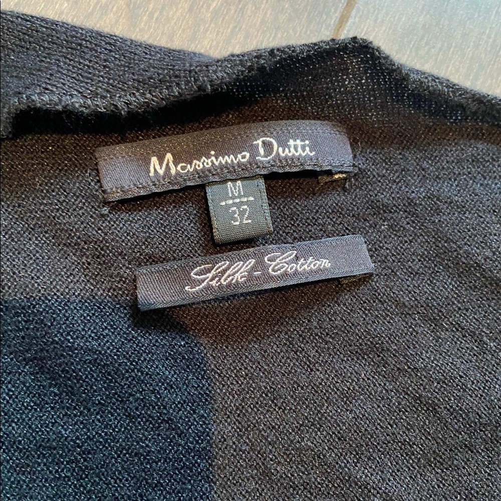 Massimo Dutti Silk Blend Asymmetrical Knit Dress - Picture 5 of 7